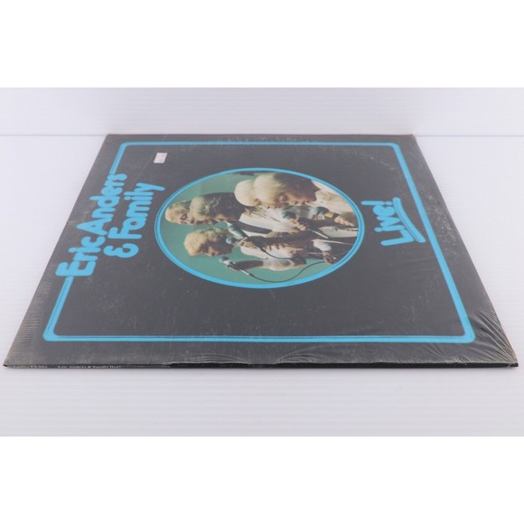 Eric Anders & Family Live! 1982 Faith Bible Arvada Co EA104 12" LP Record SEALED - Picture 3 of 6